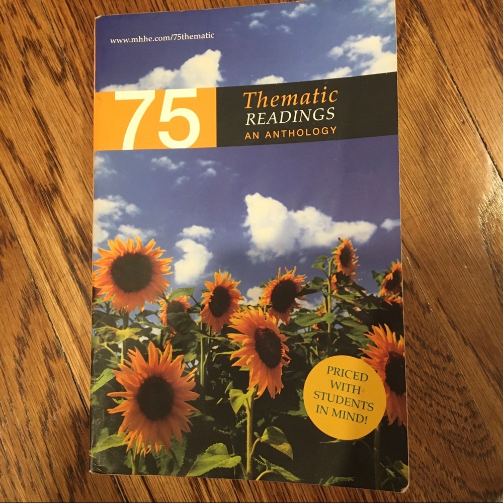 Book: 75 Thematic Readings An Anthology